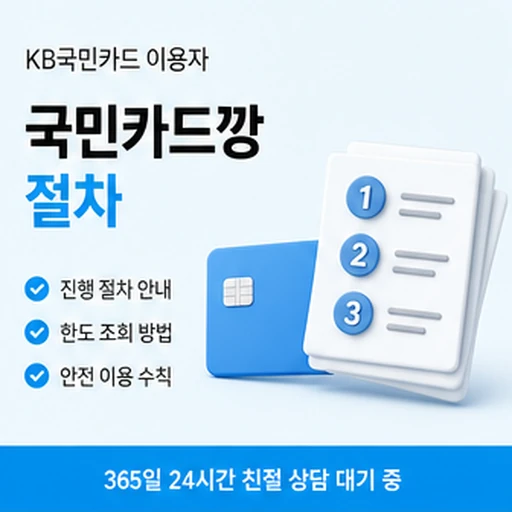 필요한 정보와 적용 조건을 안내하는 카드깡 두 번째 단계 상담원 인물 이미지
