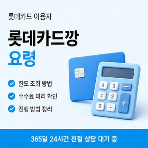 카드깡 안전 이용 종합 기준
